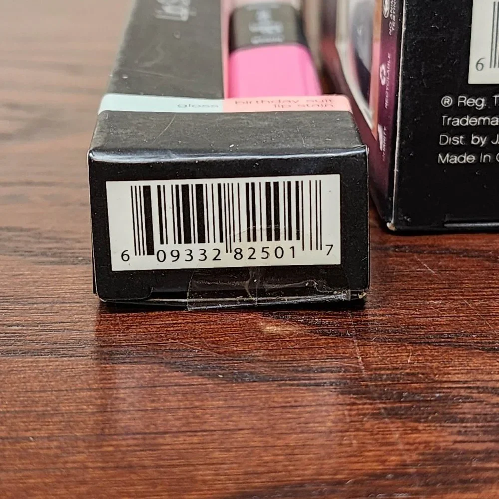 NEW - Elf Birthday Suit Pink Lip Stain and Gloss - Dawn Cream Eyeshadow - NEW